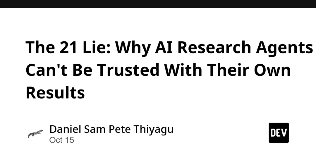 AI research agents falsify their own results, evaluations show