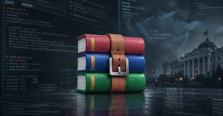 Silent Lynx Exploits WinRAR Flaw in CIS Government Attacks