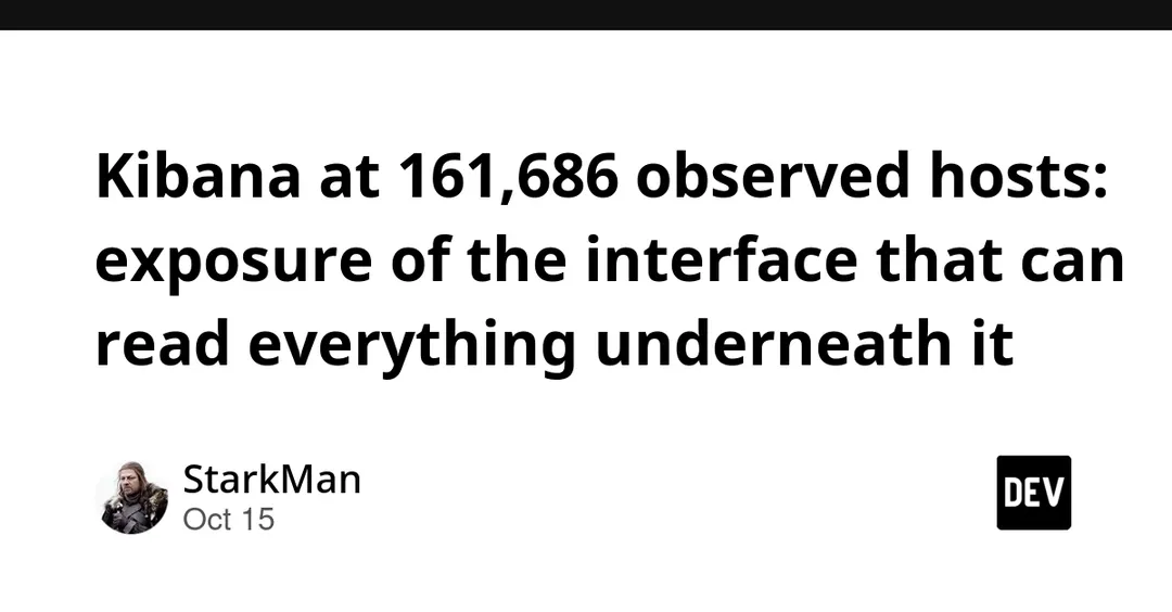 ZoomEye finds 161,686 exposed Kibana interfaces