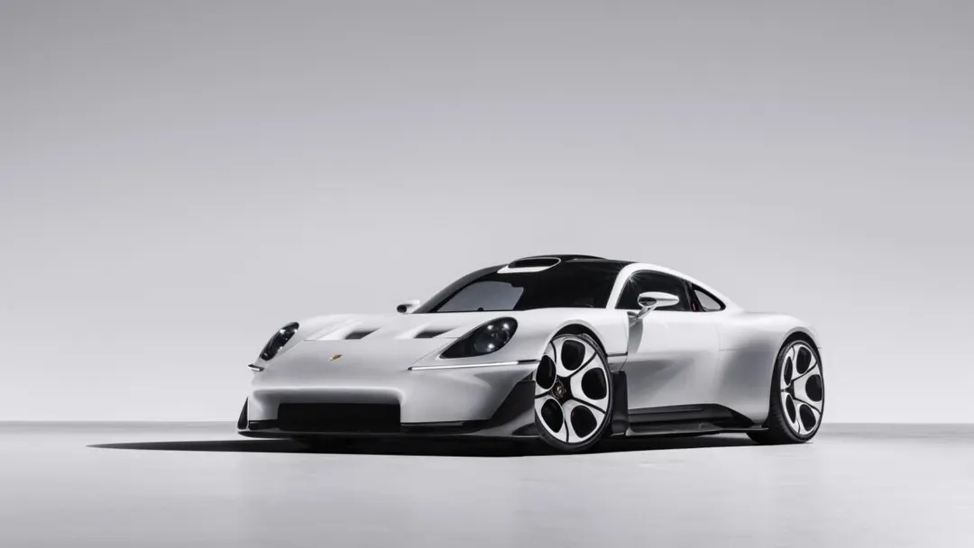 Porsche previews Mission S mid-engined supercar concept above 911