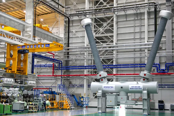 Hyosung Heavy Industries opens export-only ultra-high-voltage breaker plant