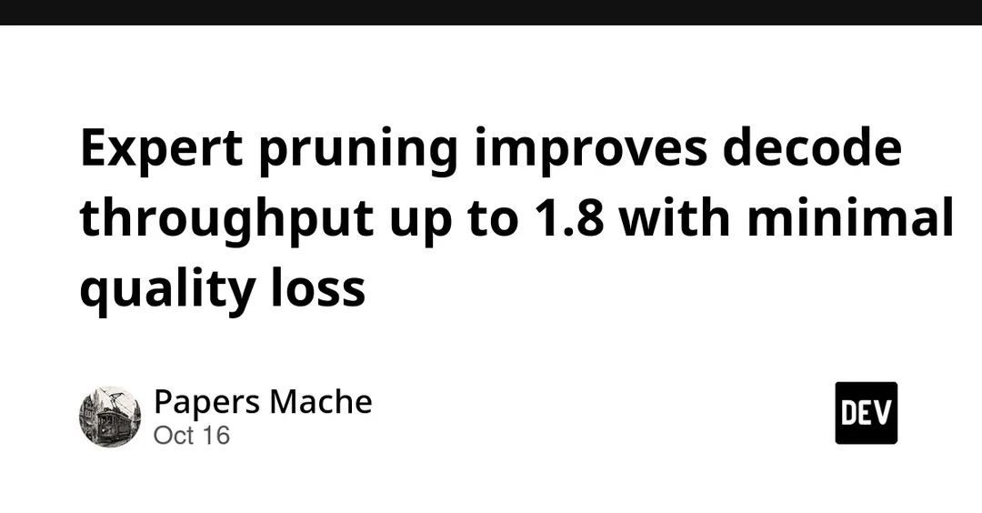 SlimWise boosts MoE decode throughput up to 1.81x via expert pruning
