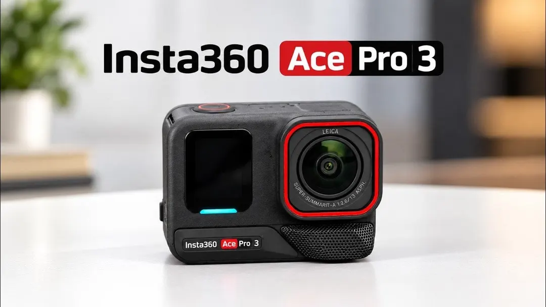 First Insta360 Ace Pro 3 leaks reveal a 25% larger battery