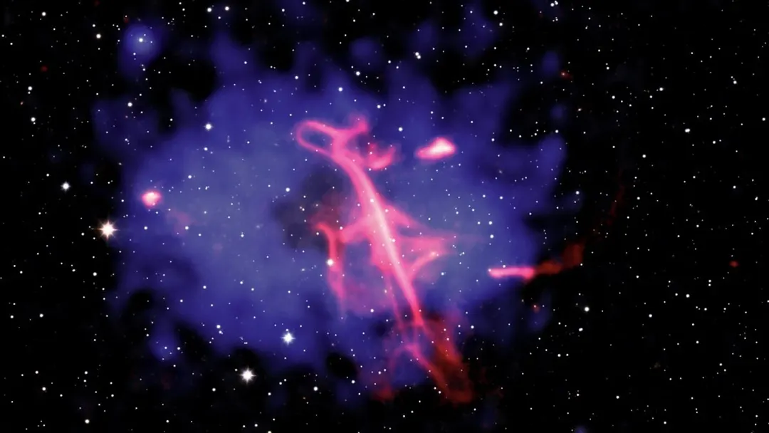 Astronomers spot 'radio phoenix' shaped like a treble clef 1.6 billion light-years away