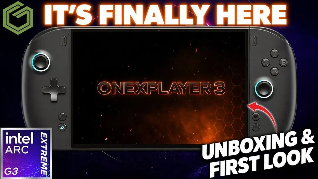 OneXPlayer 3 pairs Intel Arc G3 Extreme with 8.8-inch OLED for $1,849