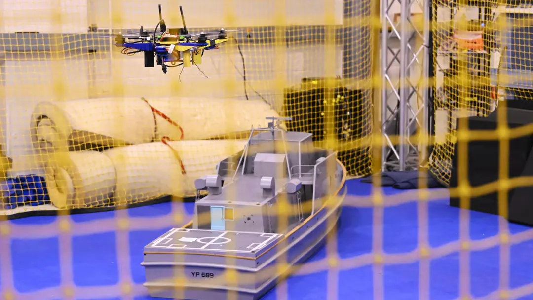 US Navy tests drone landing on moving ships without GPS or pilot