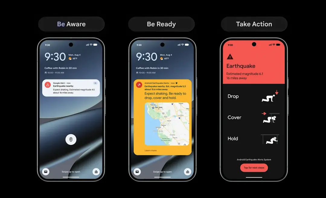 Android Earthquake Alerts Get a Three-Level Warning System