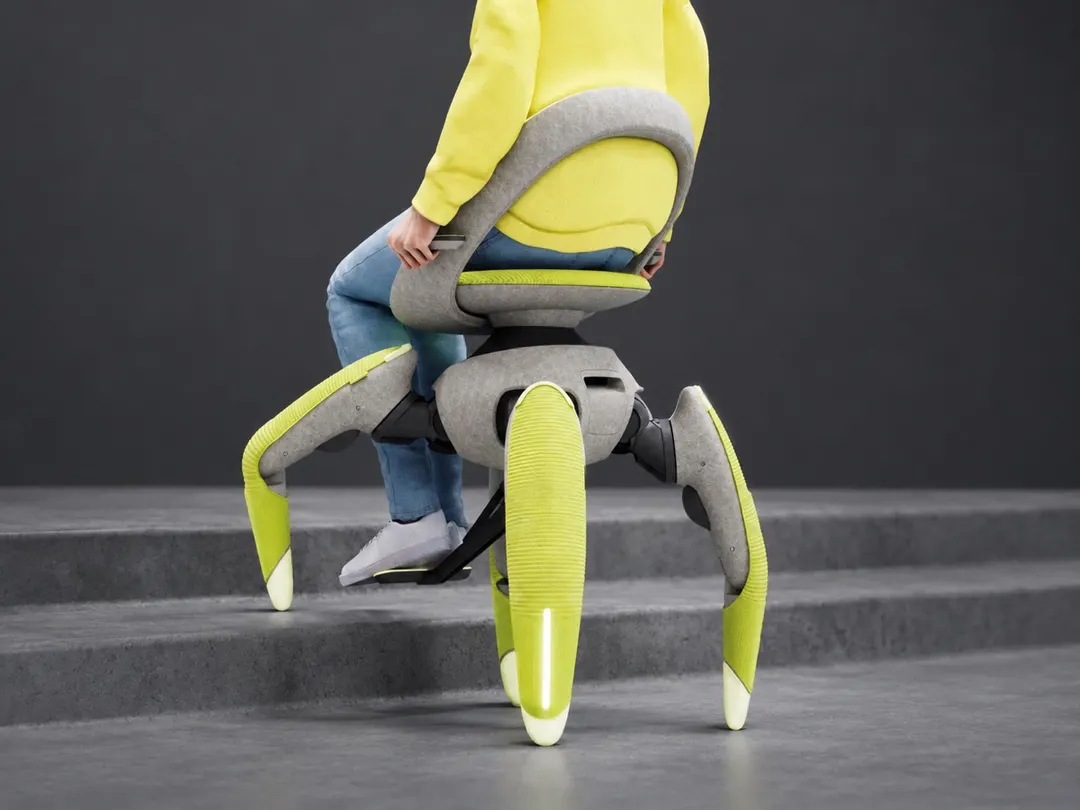 Toyota's legless 'walk me' chair wins 2026 Red Dot: Luminary award