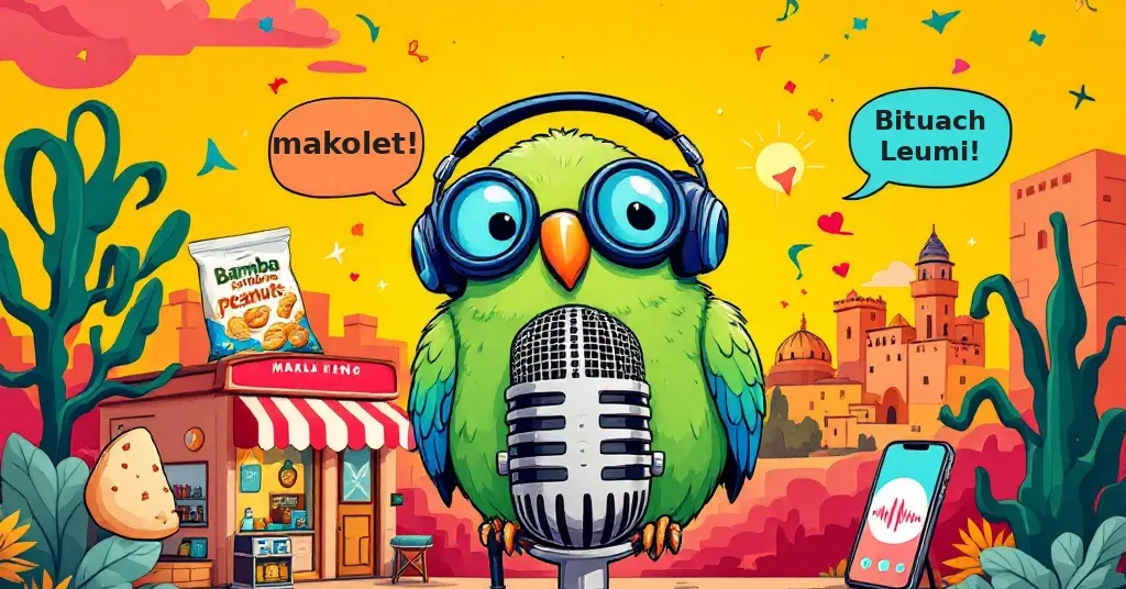 English-Hebrew code-switching fine-tune of Parakeet released