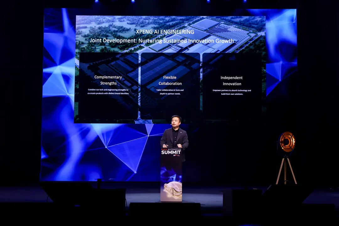 XPeng brings exportable AI engineering business to Paris summit