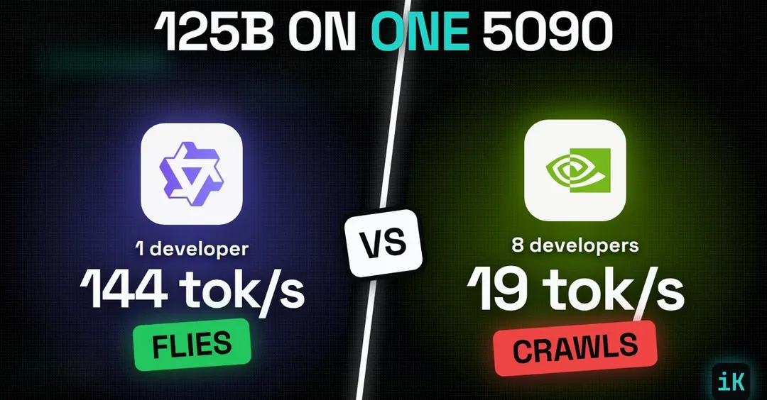 Strata serves 125B Qwen3.8-Flash-Next coding model on a single RTX 5090