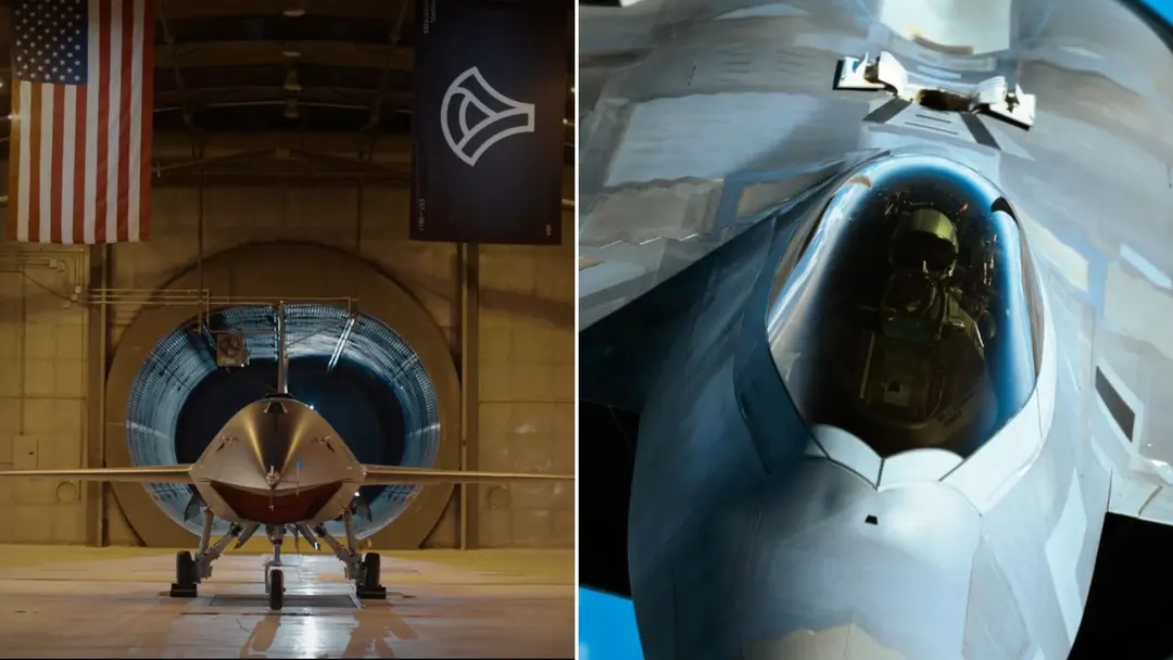 US Air Force F-22 pilot directs autonomous Fury drone from cockpit