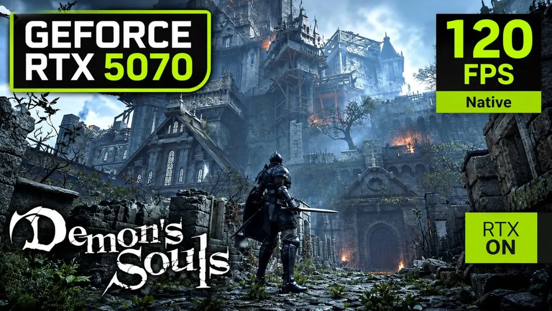 Demon's Souls Remake Hits 60+ FPS on RTX 5070 via PS5 Emulation