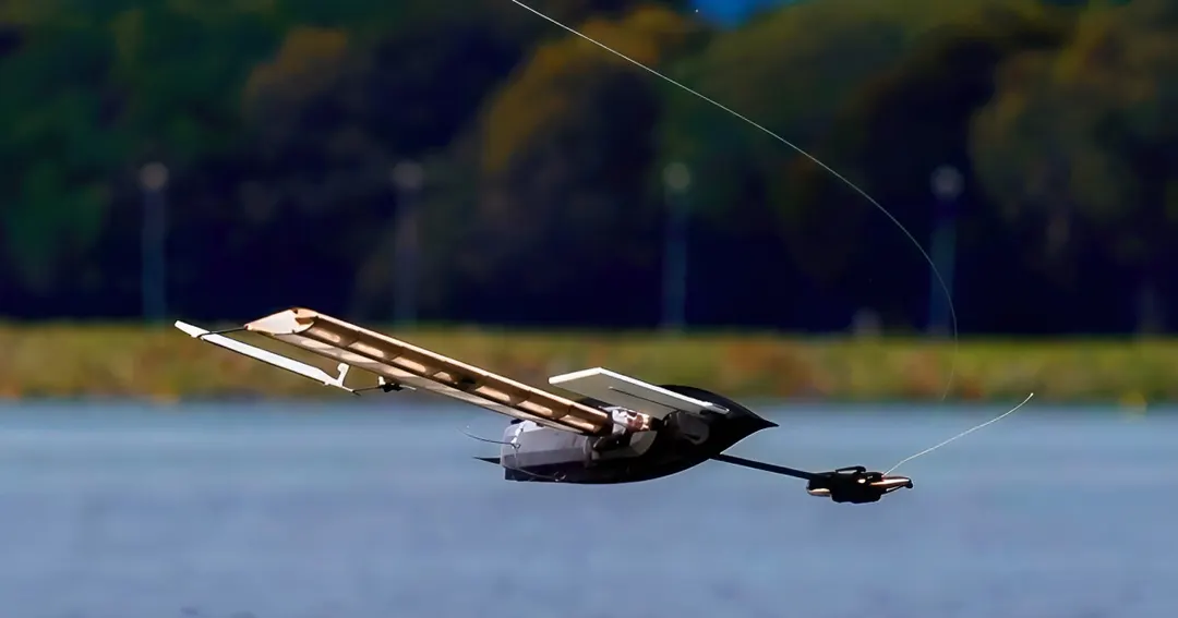 SUTD's ALBATROSS robot airdrops into remote waters and sails on wind power