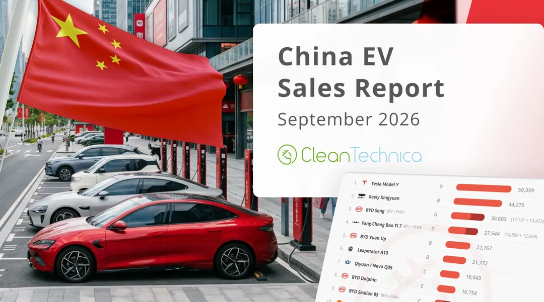 China ICE Sales Crash 49% as EV Share Hits Record 67%