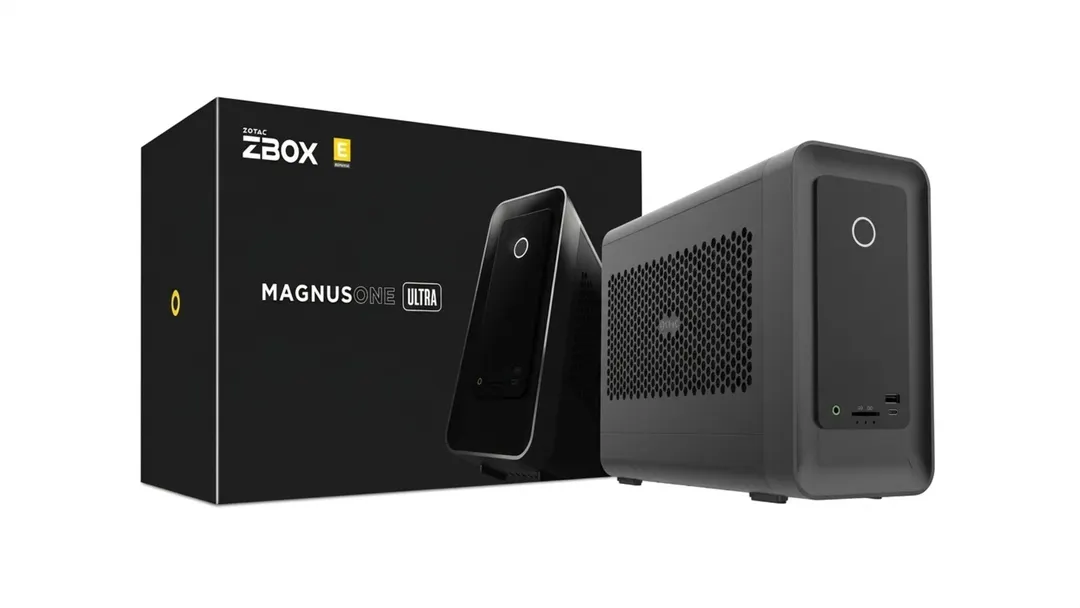 Zotac Magnus One Ultra: smallest PC with desktop RTX 5080 starts at $2,647