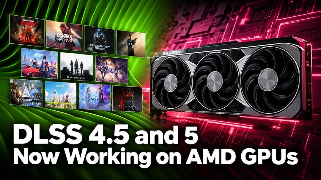 Mod brings DLSS Ray Reconstruction to AMD Radeon GPUs