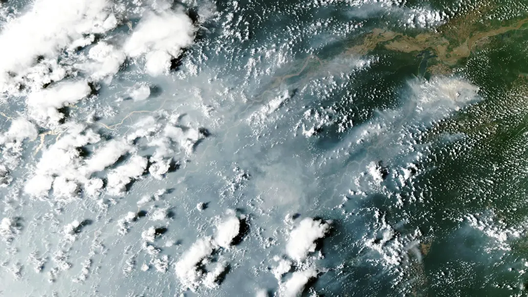 NASA spots hidden fires burning beneath the Amazon rainforest