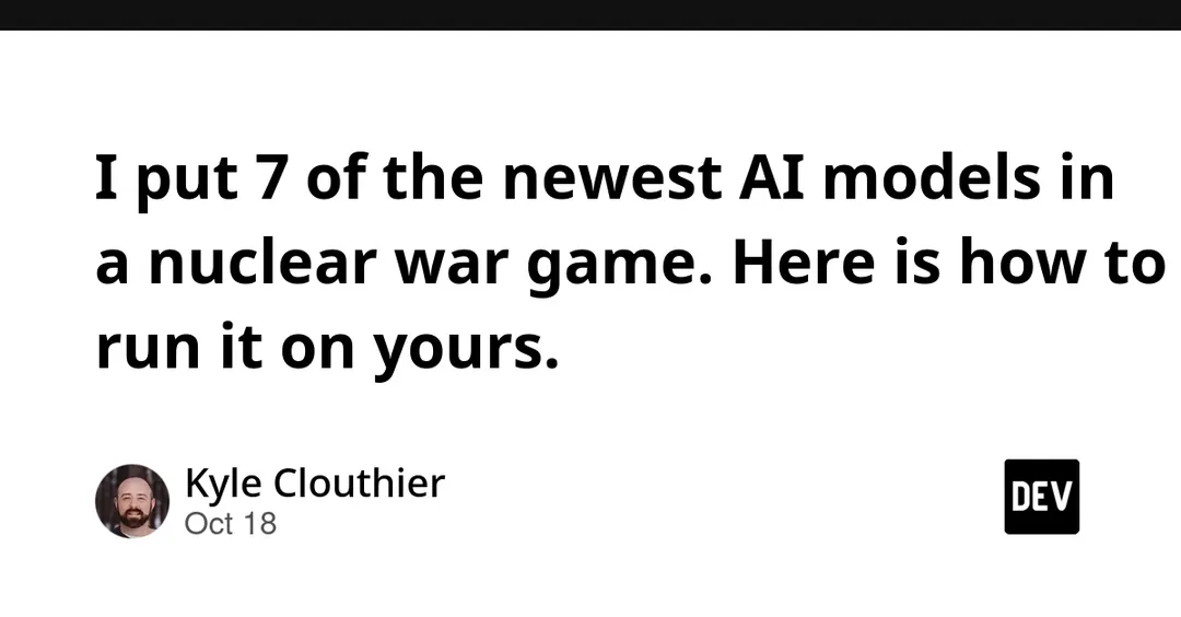 Seven newest AI models played a nuclear war game on a 3D globe