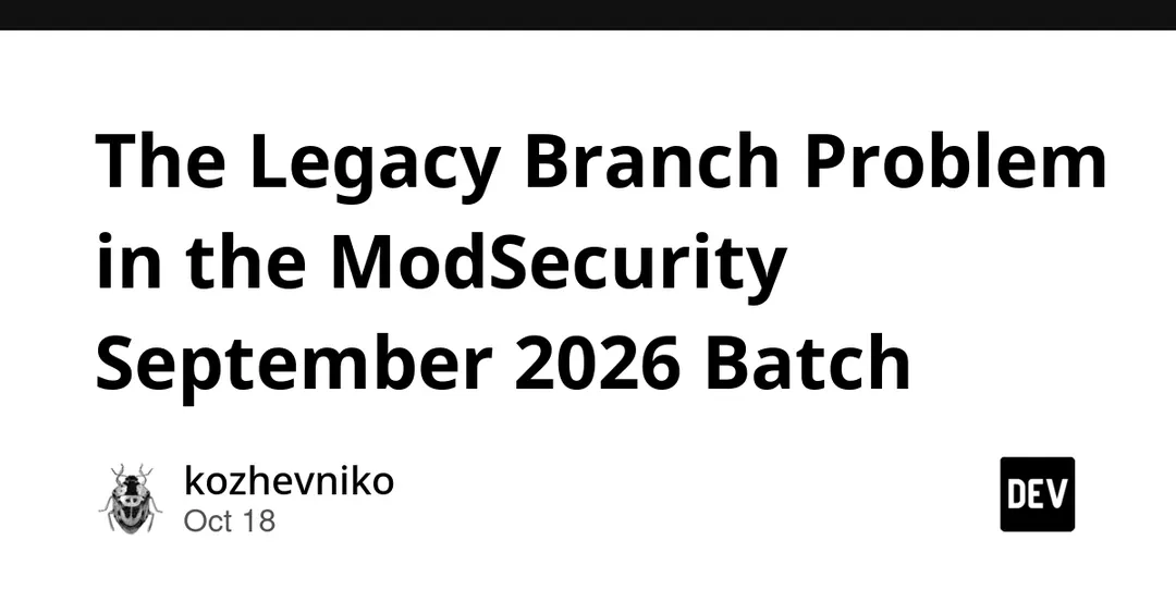 ModSecurity patches four flaws across 3.0 and legacy 2.9 branches