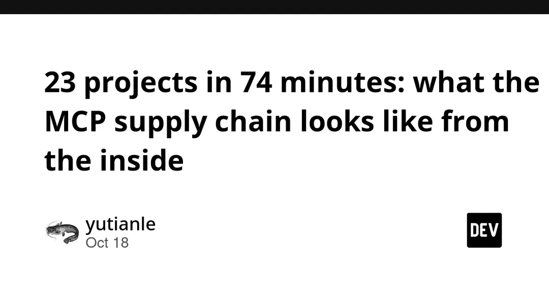 Deadbugz campaign compromised 23 AI projects in 74 minutes via MCP