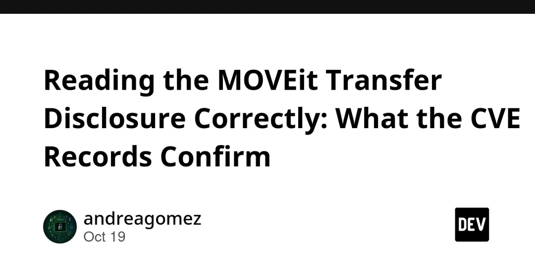 Reading CVE-2026-89070 correctly: what the MOVEit Transfer record confirms