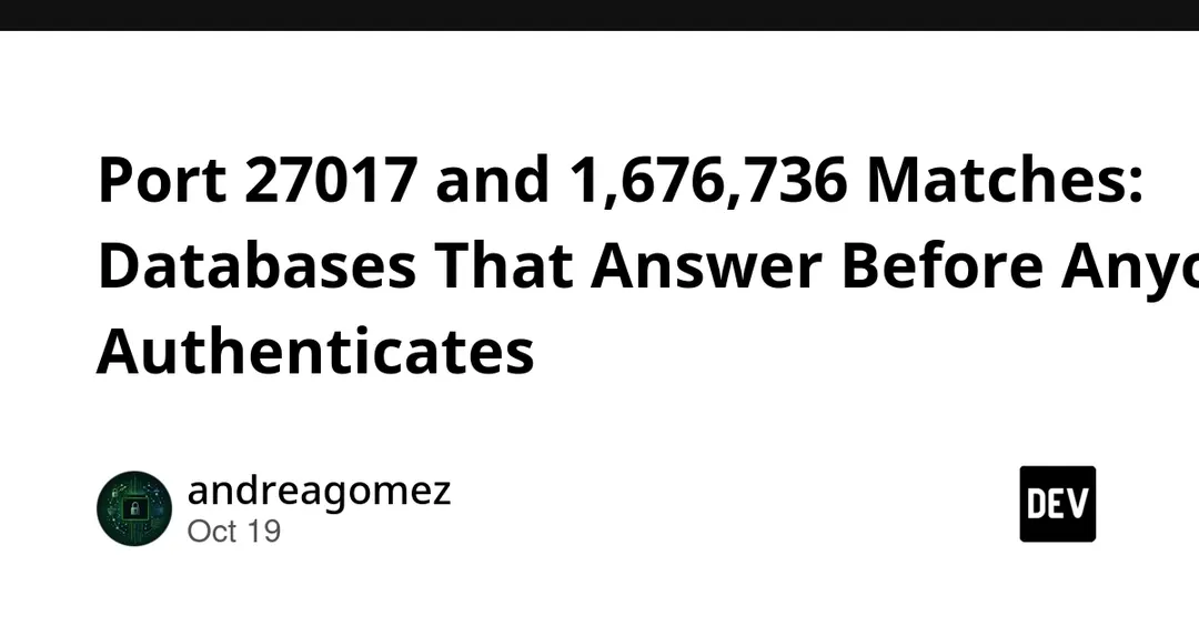 ZoomEye finds 1.68M MongoDB services answering on port 27017