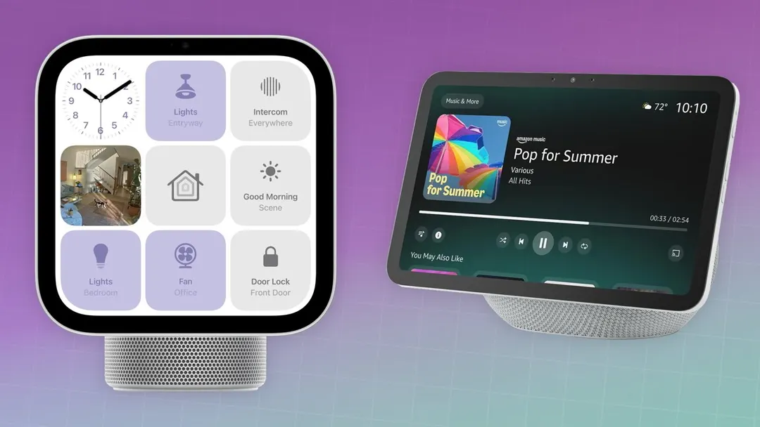 Apple HomeView vs Amazon Echo Show 8: smart home displays compared