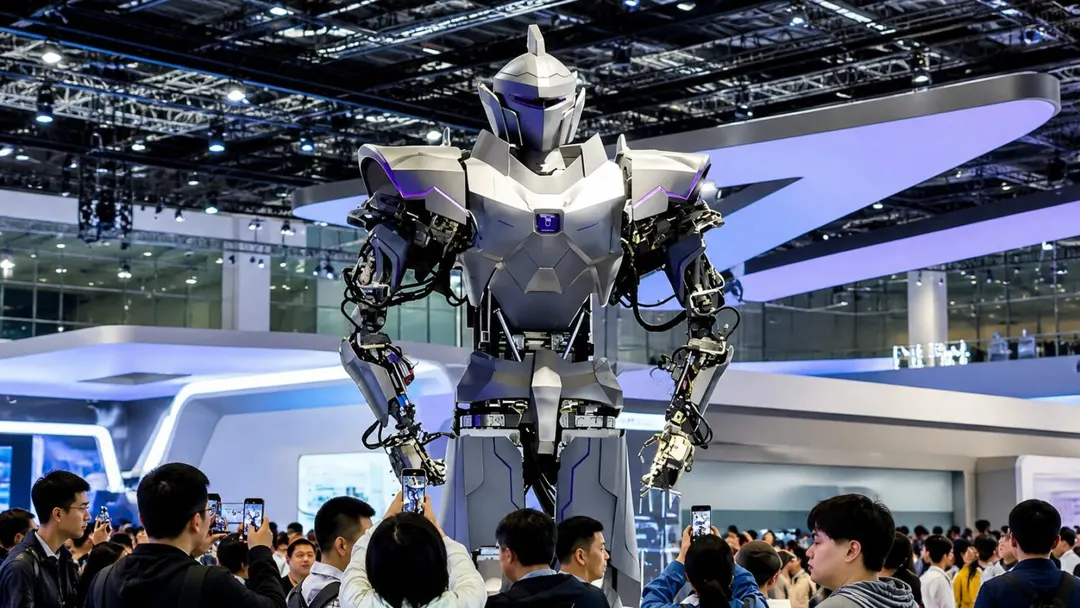 NeodraDynamics unveils 4-meter hydraulic humanoid Neo1