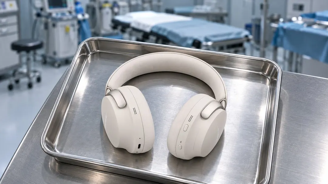 Noise-canceling headphones cut post-surgery nausea by 32%