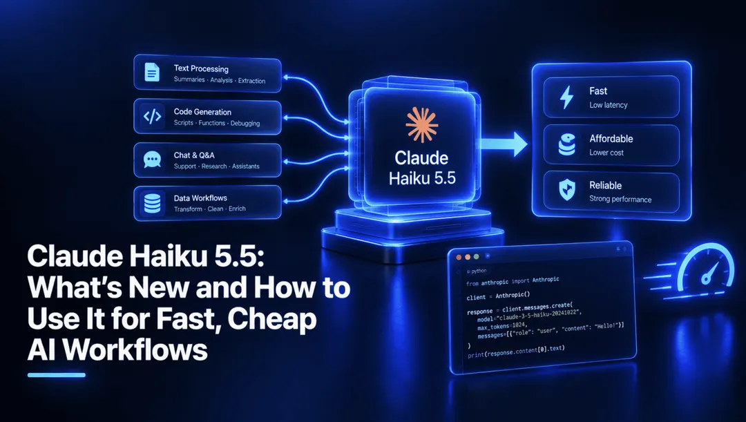 Anthropic launches Claude Haiku 5.5 with 1M context and up to 90% price cuts