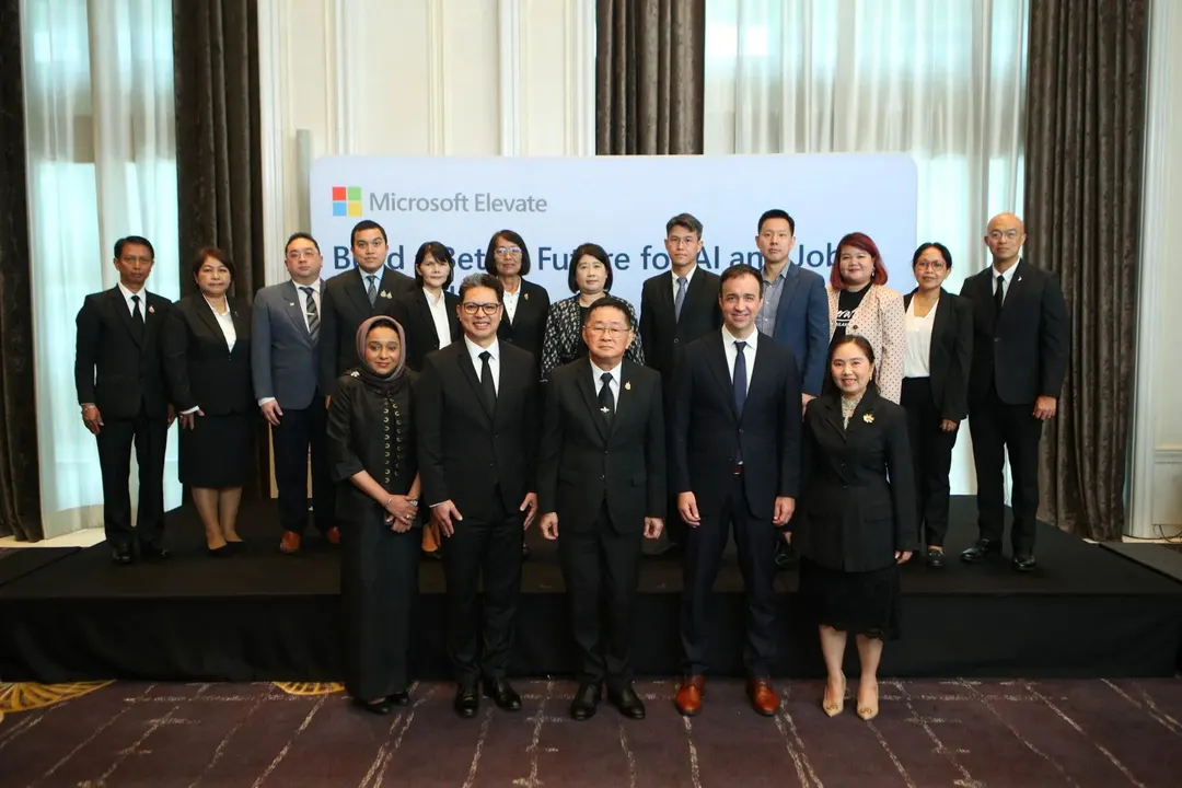 Thailand first to launch Microsoft's 19-country AI jobs initiative