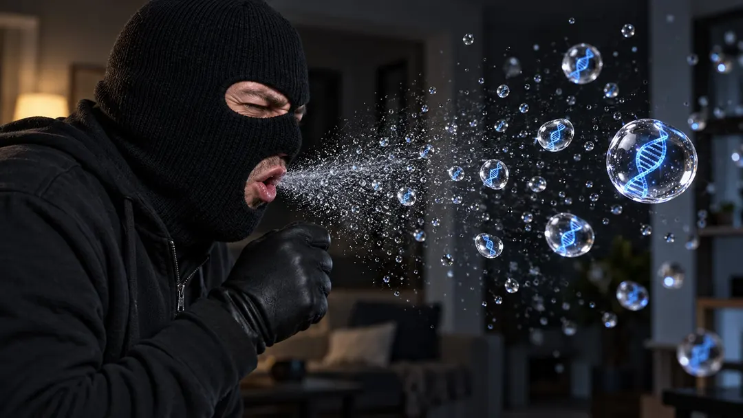 Scientists detect burglar DNA floating in the air after a break-in