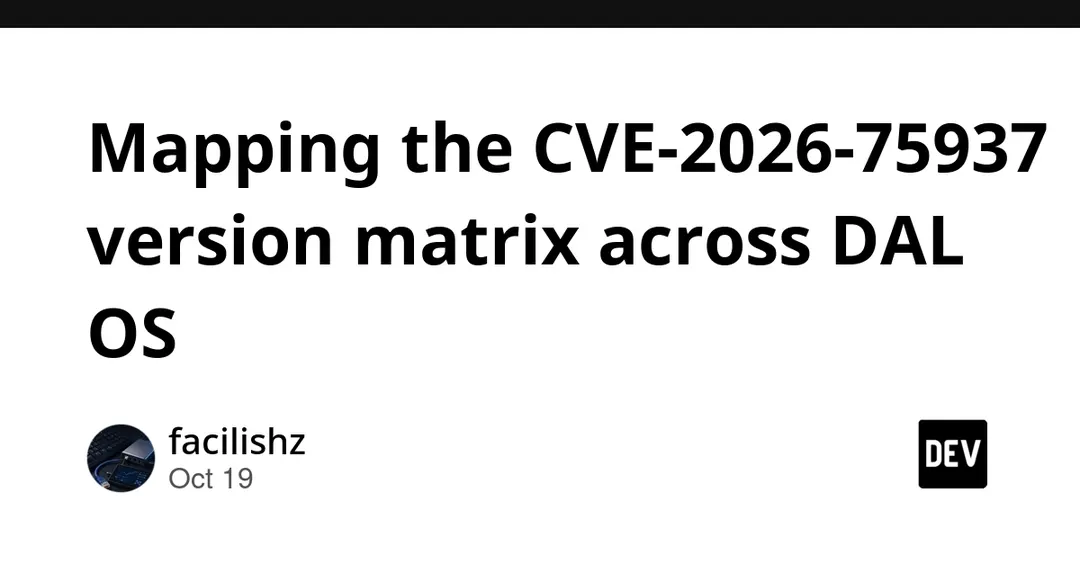 Critical CVE-2026-75937 in DAL OS rated 9.4