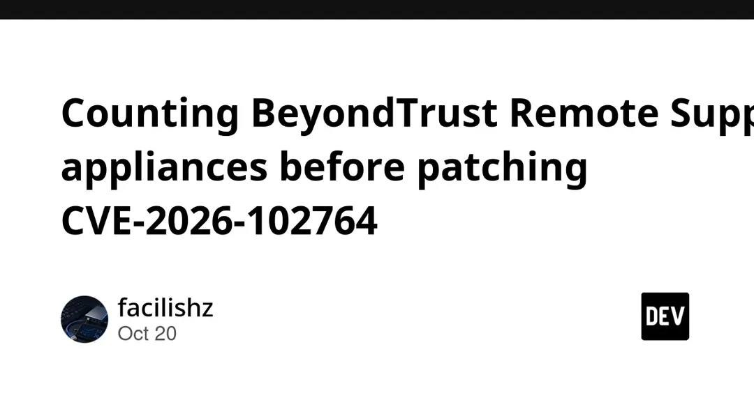 Fingerprinting finds 2,184 BeyondTrust Remote Support appliances before patch