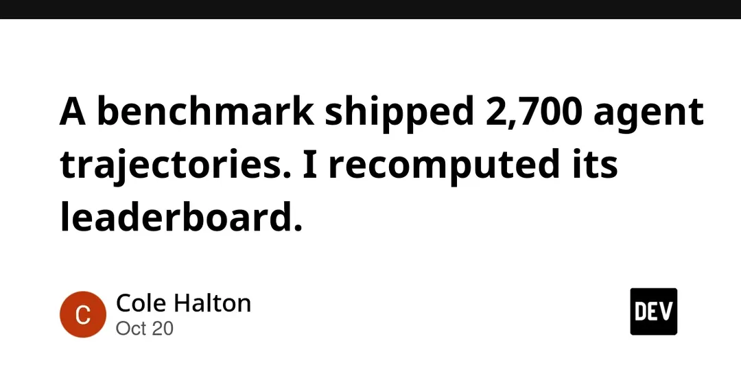 LSCBench audit: 2,700 agent traces recomputed against the leaderboard