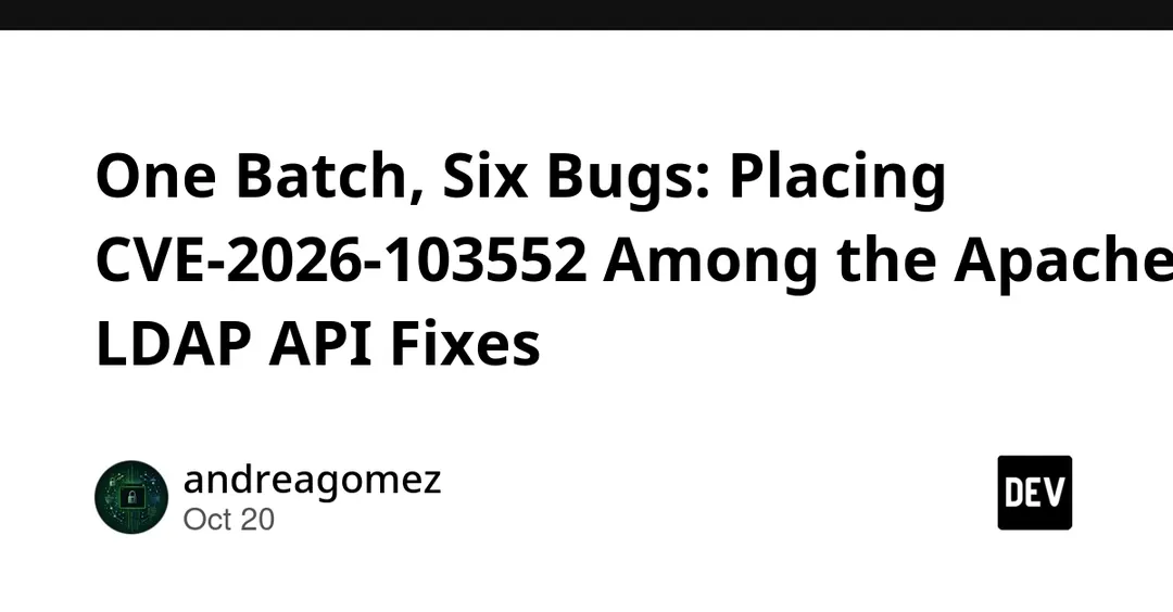 Apache fixes six LDAP API flaws in one advisory batch