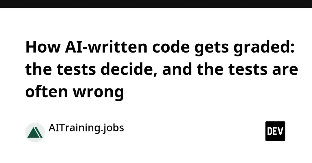 OpenAI shows how benchmark tests distort grading of AI-written code