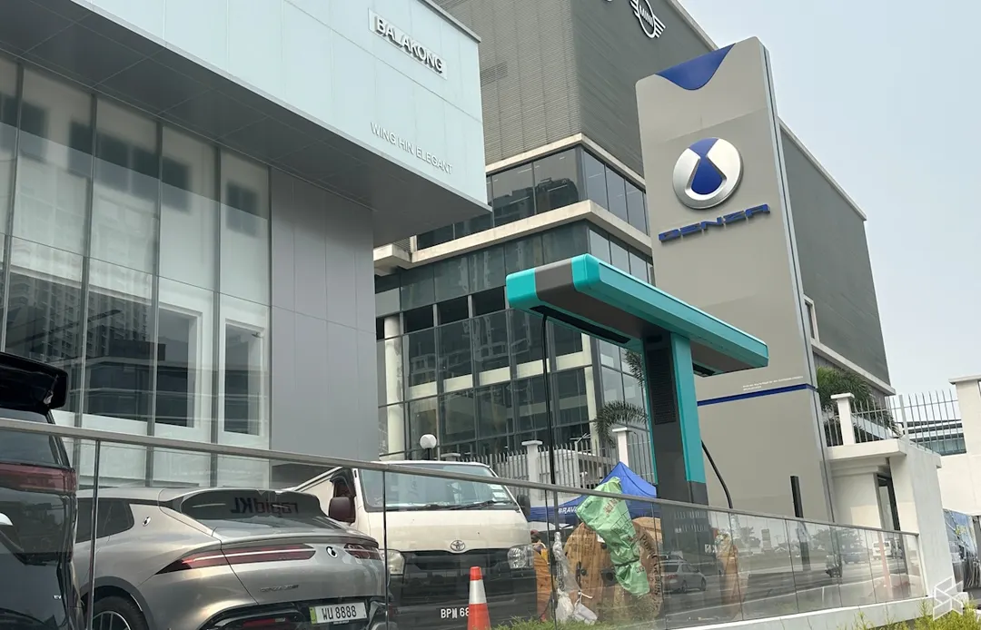 BYD Flash Charger installation underway at Denza Balakong in Malaysia