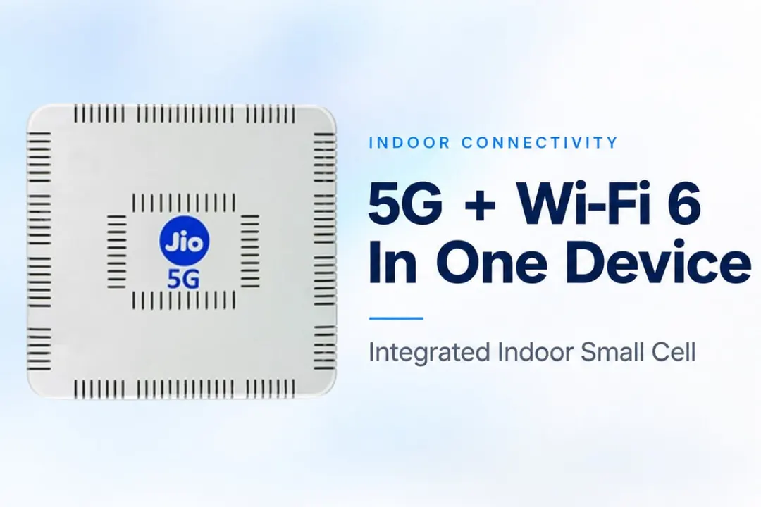Jio combines 5G and Wi-Fi 6 in a single indoor device
