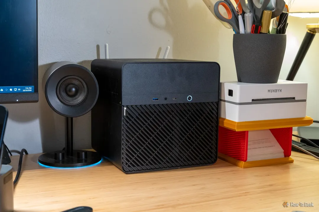 Cephalon Lucy AI Studio Max review: a Strix Halo NAS for local AI