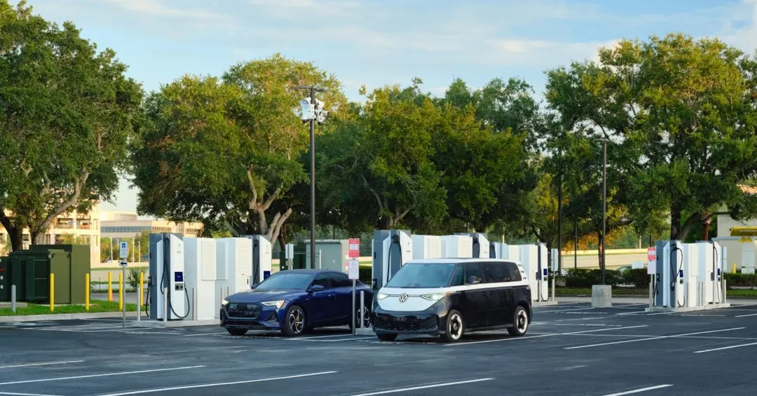 Electrify America opens its largest charging station in Orlando