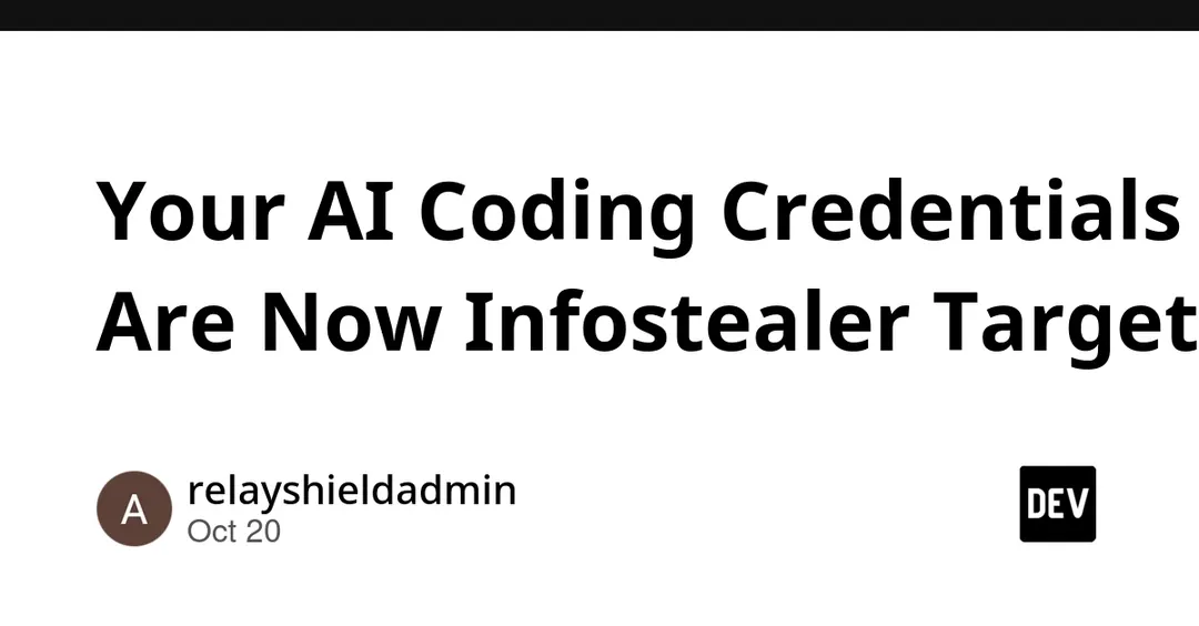 Aoki infostealer now targets AI coding assistant credentials