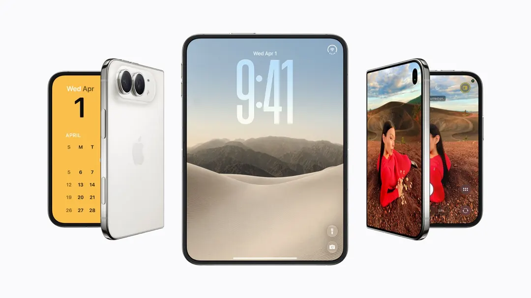 App Store screenshots show Apple apps on iPhone Duo