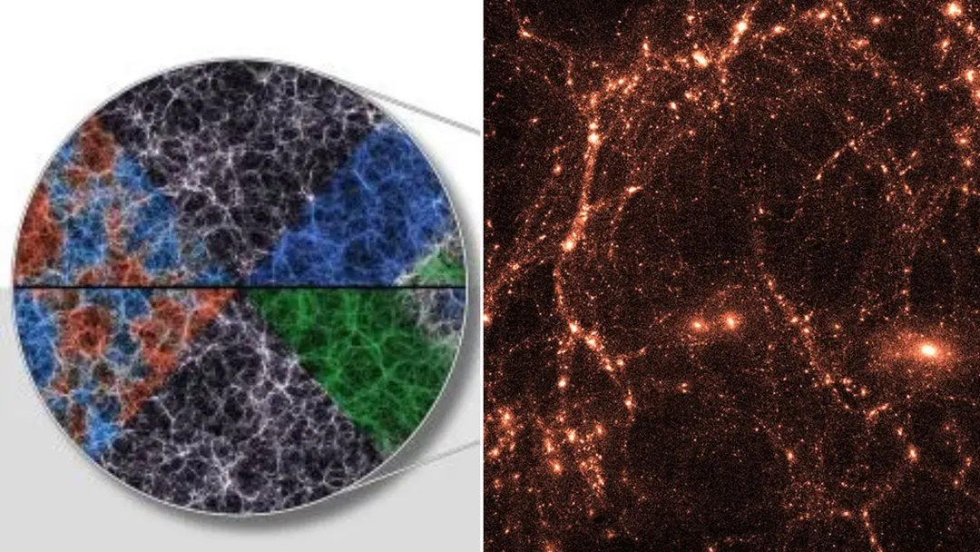 US supercomputer Aurora models 13.4 trillion dark matter particles