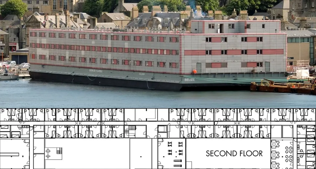 Nscale to house data center builders on floating prison barge