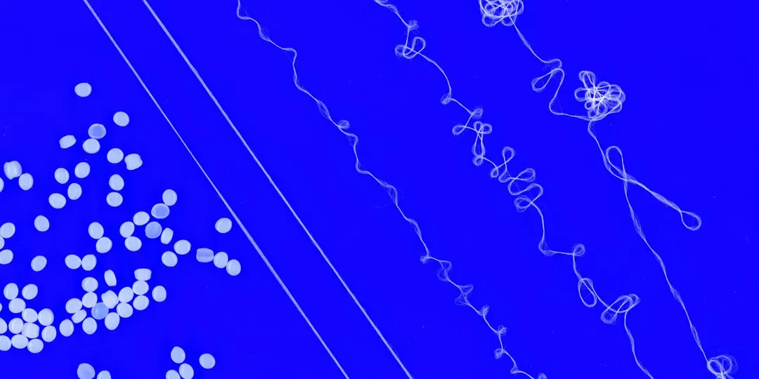 MIT engineers make recyclable stretchy yarn from polyethylene