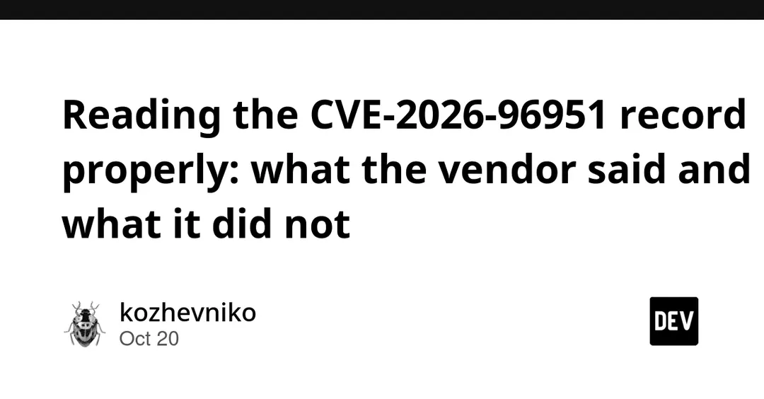 CVE-2026-96951 explained: what is known about the Windows Shell flaw