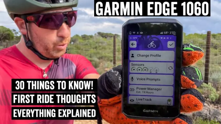 Garmin launches Edge 1060 cycling GPS with microphone and voice control for $799